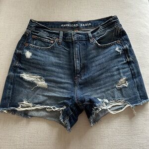 American Eagle Distressed Denim Shorts